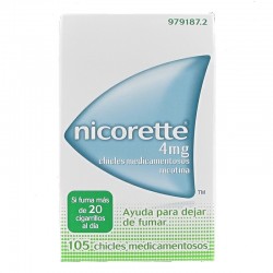 NICORETTE 4mg 105 Chewing-Gums
