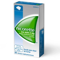 NICORETTE Menta ghiacciata 2 mg 30 gomme da masticare