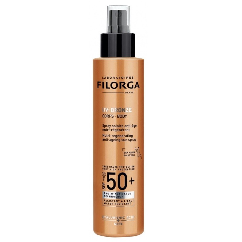 FILORGA UV Bronze Spray Solaire Corps Anti-Âge SPF50 150 ml FILORGA UV Bronze Spray Solaire Corps Anti-Âge SPF50 150 ml