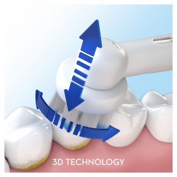 ORAL-B Brosse à dents électrique de nettoyage professionnel 3 Laboratoire