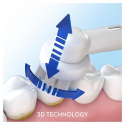 ORAL-B Escova de Dentes Elétrica de Limpeza Profissional 3 Laboratório