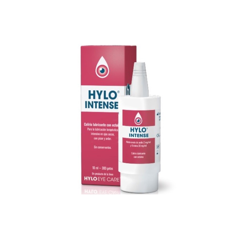 HYLO INTENSE Befeuchtende Augentropfen für trockene Augen, 10 ml