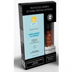 SKINCEUTICALS Sheer Mineral UV Defense SPF50 (50ml) + Sérum CE Ferulic de REGALO