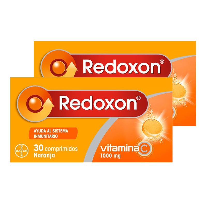 REDOXON Vitamina C Laranja DUPLO 2x30 Comprimidos Efervescentes