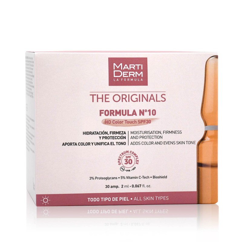 MARTIDERM Ampullen Formel Nr. 10 LSF 30 mit Farbe x30 Ampullen MARTIDERM Ampullen Formel Nr. 10 LSF 30 mit Farbe x30 Ampullen