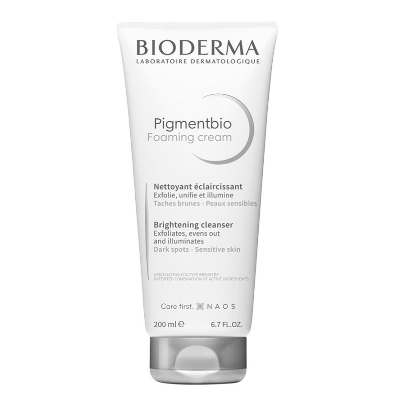 BIODERMA Pigmentbio Crema Schiuma Depigmentante Illuminante Crema Esfoliante 200ml