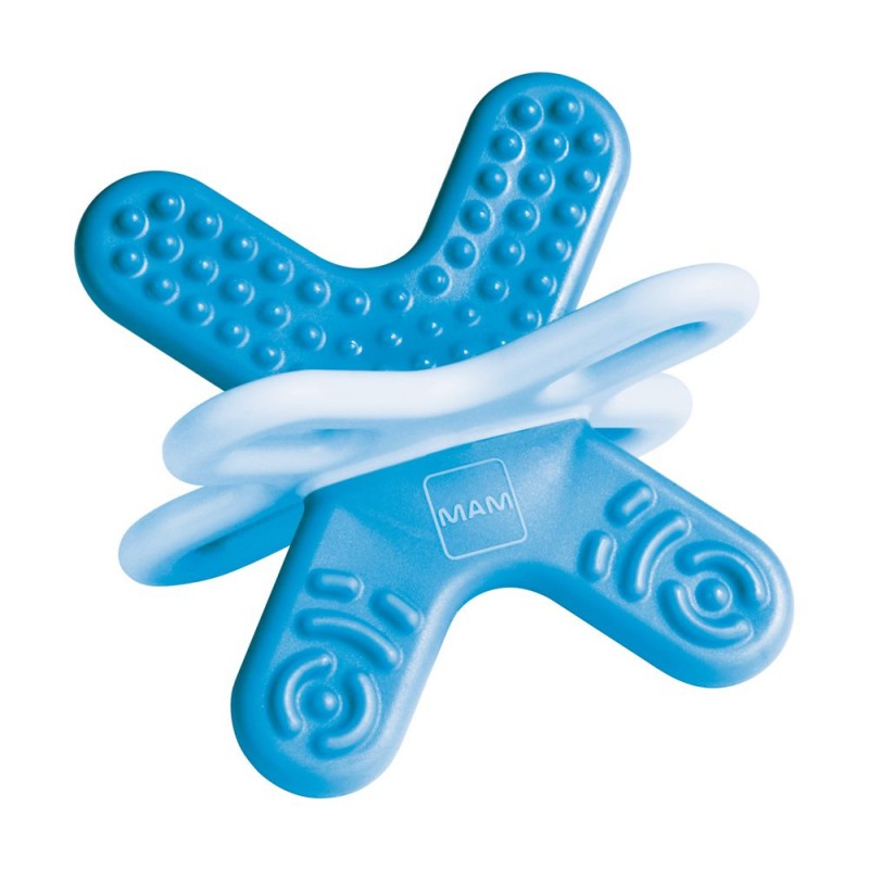MAM Bite & Relax Beißring Phase 2 +4 Monate Blau MAM Bite & Relax Beißring Phase 2 +4 Monate Blau