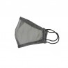 Masque réutilisable homologué transparent pour enfant (7-12 ans) Masque Gris Couleur 1 - INCA