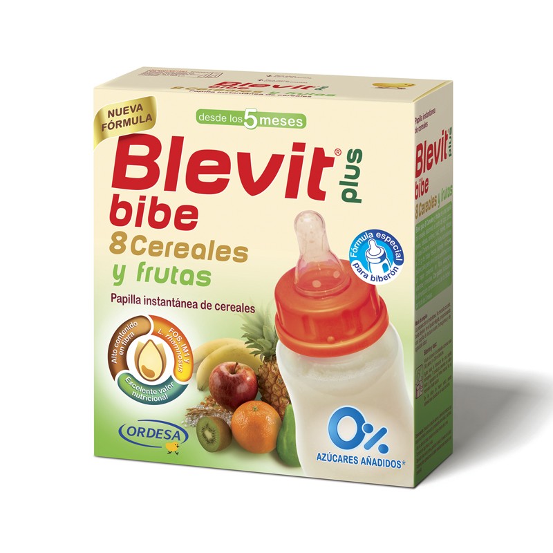 BLEVIT Plus Bibe 8 Cereales y Frutas 600gr