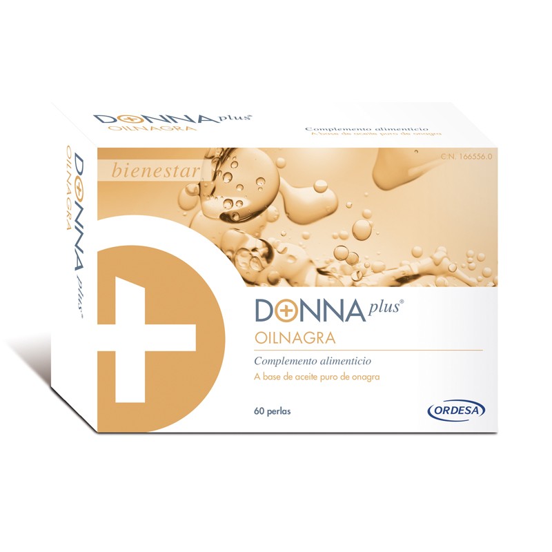 DONNA PLUS Óleo de Prímula Oilnagra 60 Pérolas