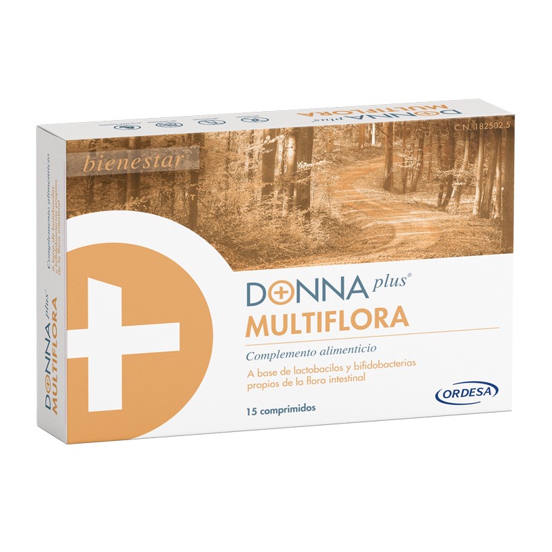 DONNA PLUS Multiflora 15 comprimidos