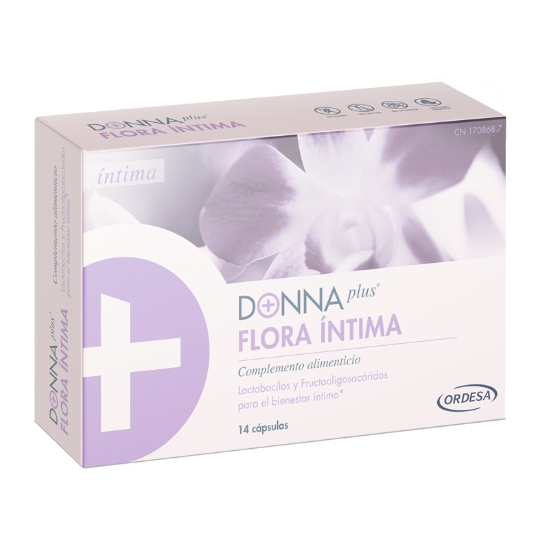 DONNA PLUS+ Flora Íntima 14 Cápsulas