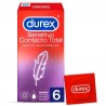 DUREX Sensitive Condom Total Contact 6 units