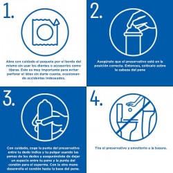 DUREX Preservativo Sensível Contato Total 6 unidades