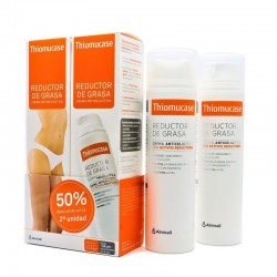 THIOMUCASE Réducteur de Graisse DUPLO Crème Anti-Cellulite 2x200ml