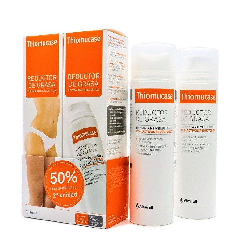 THIOMUCASE Fat Reducer DUPLO Anti-Cellulite Cream 2x200ml