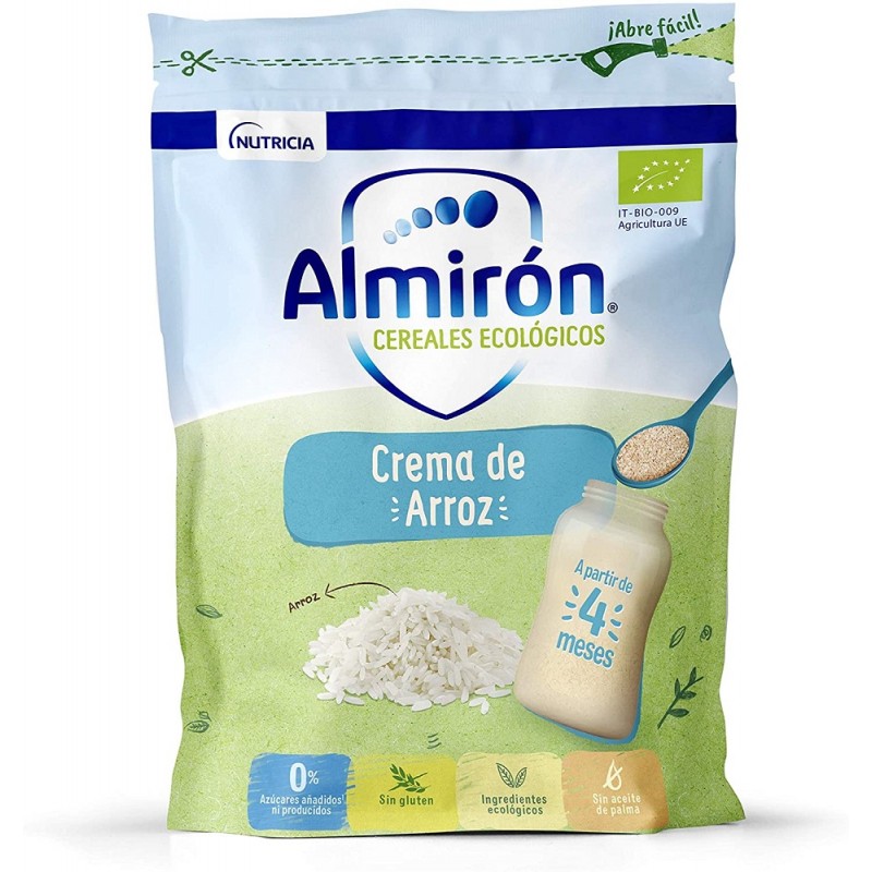 ALMIRÓN Cereales Ecológicos Crema de Arroz 200g
