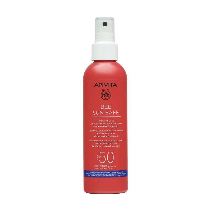APIVITA Bee Sun Safe Spray SPF 50 Cara y Cuerpo Hydra Melting 200ml