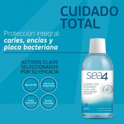 SEA4 Total Care Collutorio 500ml + Dentifricio 75ml IN OMAGGIO