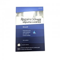 REGAINE 50mg/g Schiuma cutanea anticaduta 3x60g
