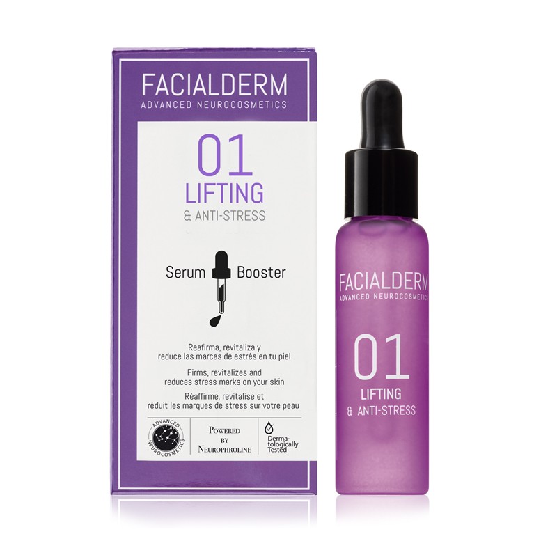 FACIALDERM Serum Booster 01 Lifting und Anti-Stress 30ml