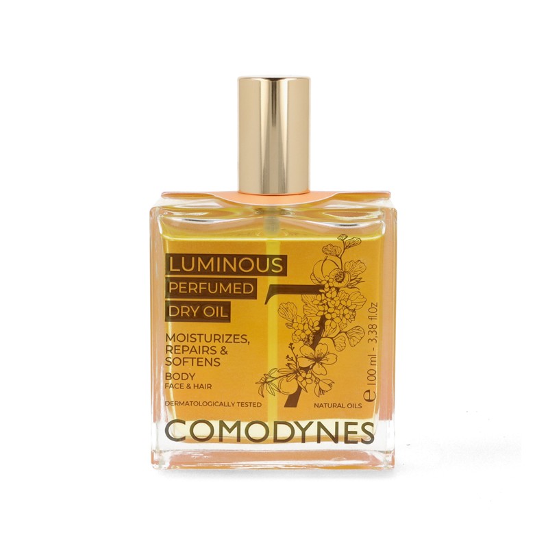 COMODYNES Duftendes, aufhellendes Trockenöl für Haar und Körper, 100 ml