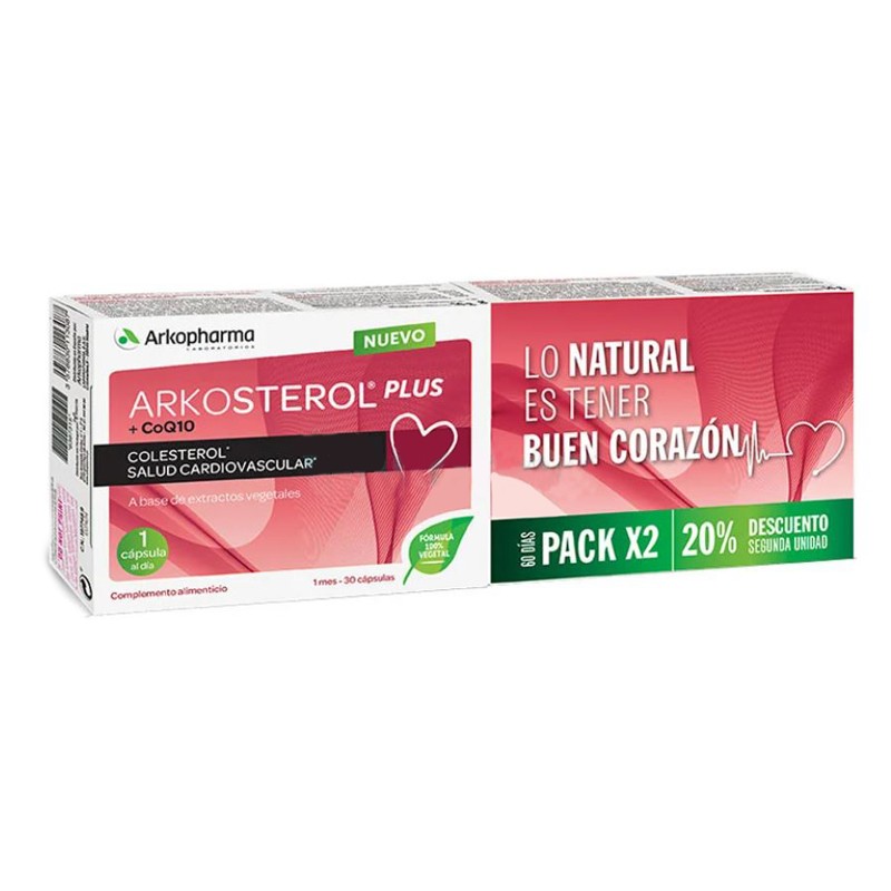ARKOSTEROL Plus CoQ10 DUPLO 2x30 Kapseln