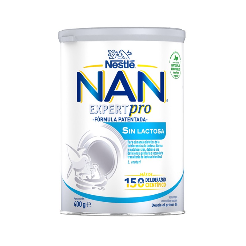 NAN Expert Pro Leche Sin Lactosa AL110 400g