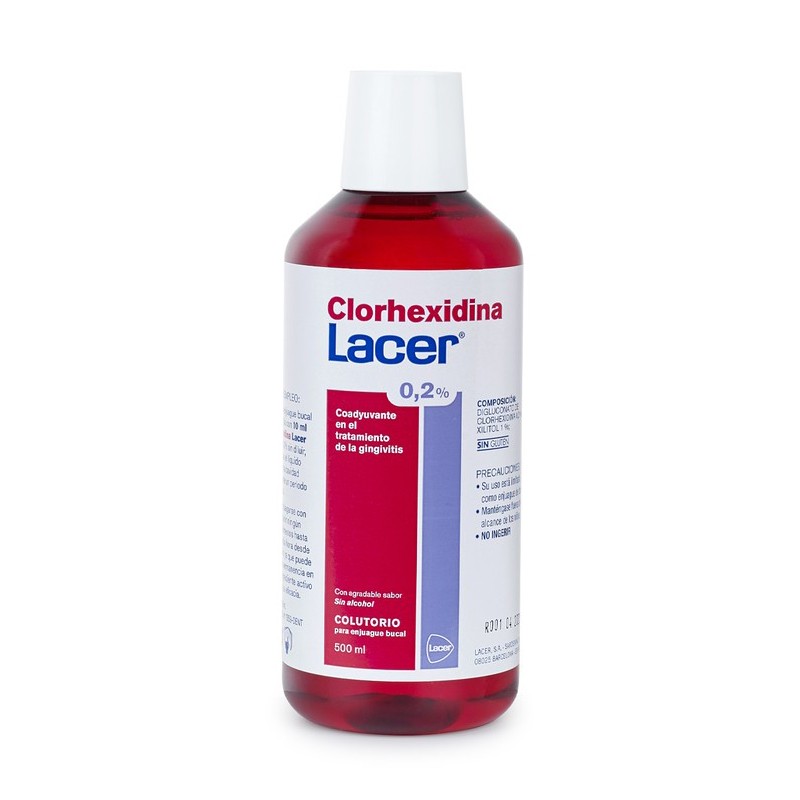 LACER Chlorhexidine Mouthwash 0.2% 500ml