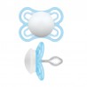 Ciuccio MAM Perfect in silicone +0M (Riccio blu)
