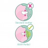 MAM Perfect Silicone Pacifier +0M (Blue Hedgehog)