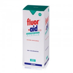 FLUOR AID 0,05 Tägliches Mundwasser gegen Karies 500 ml
