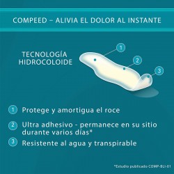 COMPEED Mittelstarke Hornhaut 10 Verbände