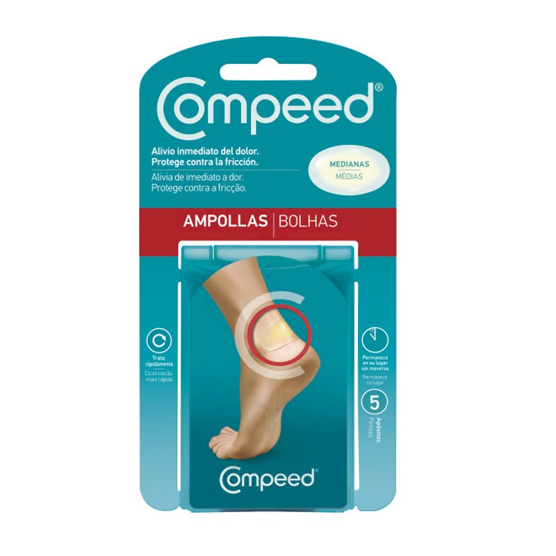 COMPEED Ampoules Moyennes 5 Pansements