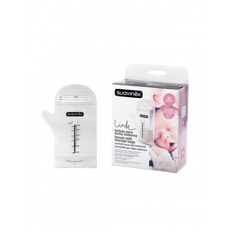 SUAVINEX Sacos de Armazenamento de Leite Materno 25 Unidades