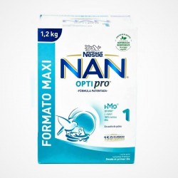 NAN OPTIPRO 1 Leite Inicial para Bebês 1200gr FORMATO MAXI