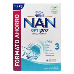 NAN OPTIPRO 3 Leite em Pó de Crescimento 1200gr FORMATO ECONOMIA
