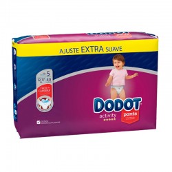 DODOT Diapers Activity Pants Size 5 (12-17kg) 40 Units