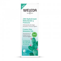 WELEDA Crema Facial HydraCream Hidratación y Frescura 24h Extracto de Cactus BIO 30ml
