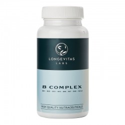 LONGEVITAS B-Komplex Multivitamin Gruppe B 60 Kapseln
