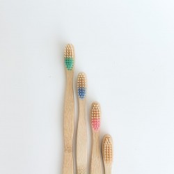 Escova de dentes de bambu macia natural BANBU