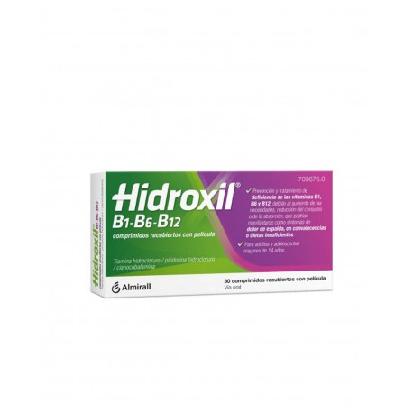 HIDROXIL B1-B6-B12 30 Comprimés
