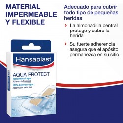 HANSAPLAST Aqua Protect 100% Imperméable 20 Pansements