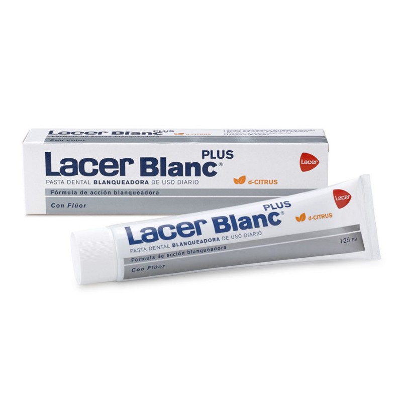 LACER Blanc Plus Whitening Zahnpasta d-Citrus 125ml LACER Blanc Plus Whitening Zahnpasta d-Citrus 125ml