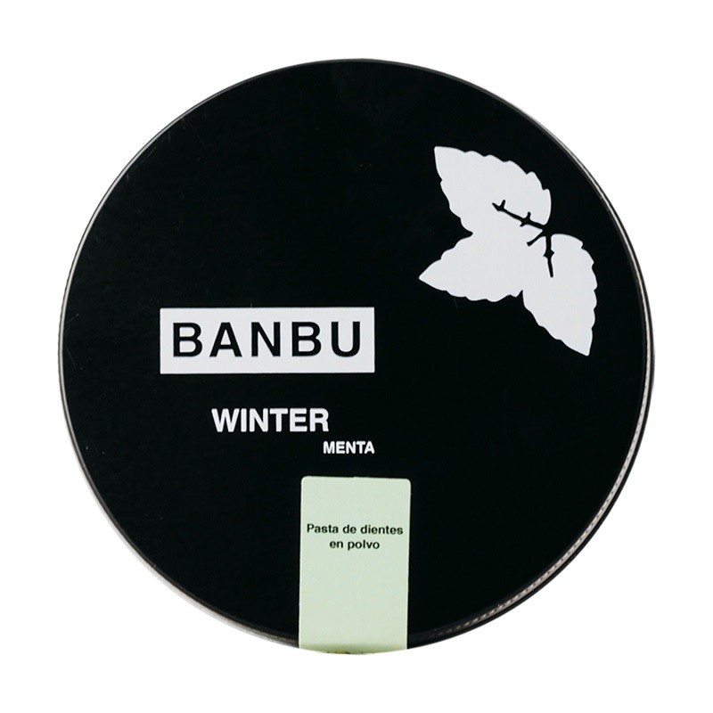 BANBU Natürliches Zahnpastapulver Winter (Minze) 60ml BANBU Natürliches Zahnpastapulver Winter (Minze) 60ml