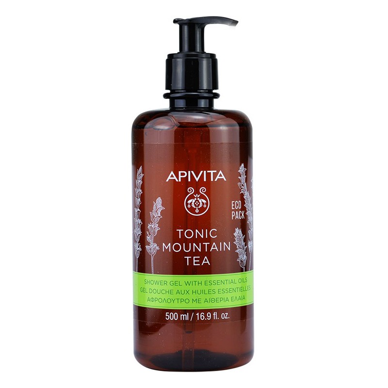 APIVITA Tonic Mountain Tea Bath Gel 500ml APIVITA Tonic Mountain Tea Bath Gel 500ml