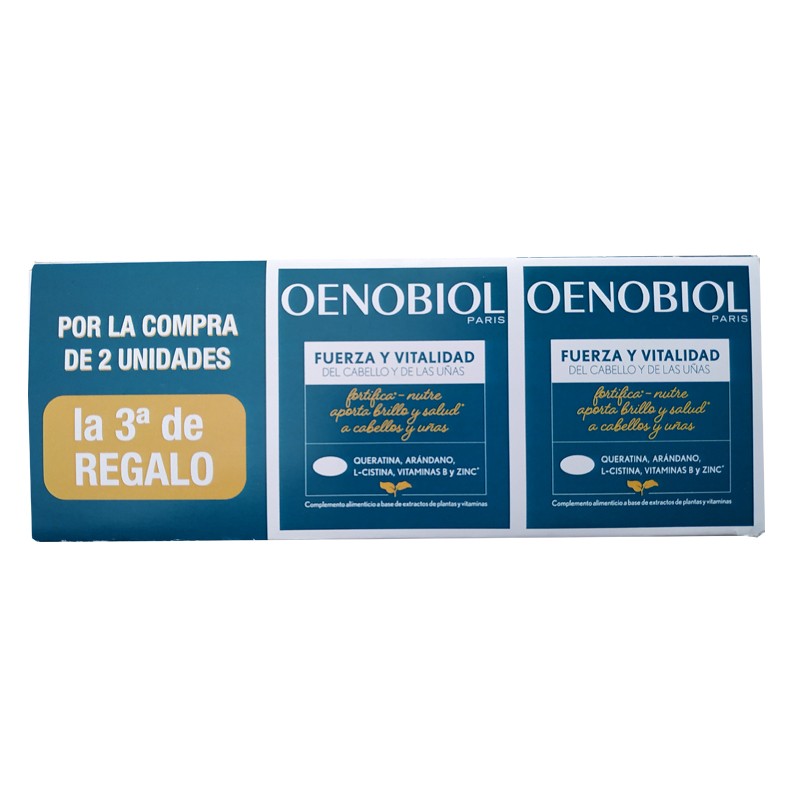OENOBIOL Strength and Vitality Hair and Nails 120 + 60 GIFT tablets