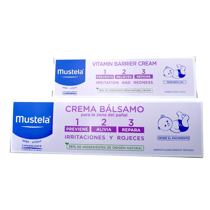 MUSTELA PACK Baume Crème 1-2-3 (150ml + 50ml OFFERTS)
