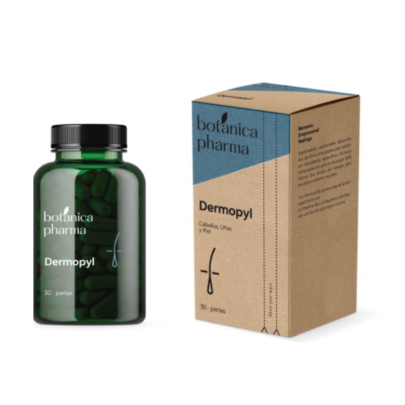 Dermopyl Capelli, Unghie e Pelle 30 Perle Botánicapharma Dermopyl Capelli, Unghie e Pelle 30 Perle Botánicapharma
