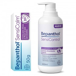 BEPANTHOL SensiControl Daily Emollient Cream 400ml + BEPANTHOL SensiCalm Cream 50gr